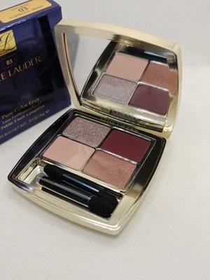 Estee Lauder Pure Color Envy Luxe EyeShadow Quad 03 AUBERGINE DREAM 0.21oz New - Image 1 of 3
