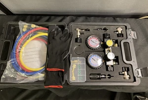 Lichamp AC HVAC Gauge Set with Hoses, AGS-A401-00 - Picture 1 of 13