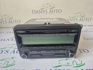 VW PASSAT B7 2010-2014 RADIO CD PLAYER HEAD UNIT 1K0035186AB - Picture 1 of 7