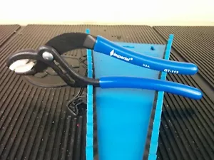 #aj694 ¡NUEVO! Alicates de mandíbula suave ajustables azul imperial sin estropear GT113 - Imagen 1 de 6