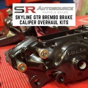 SR Autosource Brake Caliper Overhaul Kit (Skyline R32 V Spec R33 R34 GTR Brembo) - Picture 1 of 12