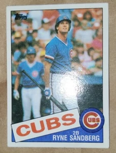 Tarjeta de béisbol 1985 Topps # 460 Ryne Sandberg - Imagen 1 de 3