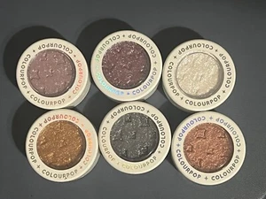 ColourPop Super Shock Eye Shadow Set Of 6 *Full Size* - Picture 1 of 13