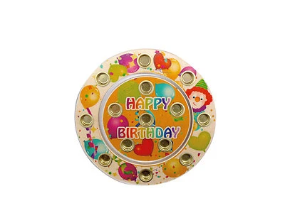 Hess Geburtstagsringe Happy Birthday Ø16cm Geburtstagskranz Kinderparty NEU - Bild 1 von 2