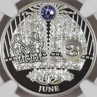 NIUE. 2013, Dollar, Silver - NGC PF70 - Top Pop 🥇 Magical Calendar, June