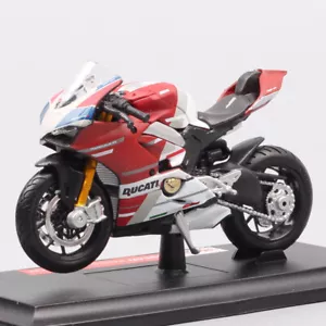 Maisto 1/18 Ducati Panigale V4 GP Corse Moto da corsa Modello Giocattolo Gits - Foto 1 di 12