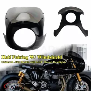 Kit de carenado de faros para Suzuki SV650X Ducati Scrambler Thruxton BMW - Imagen 1 de 7