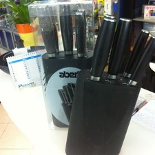 Set di coltelli professionali con ceppo in legno Albert 5 pezzi