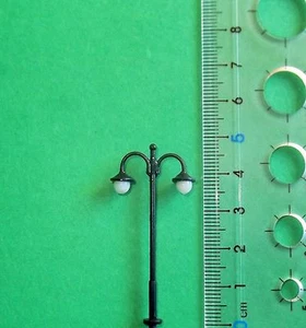 Y17-11  N TT 10pcs 1:160 Scale Model Lights Train Railway Layout LED Lamps posts - Picture 1 of 4