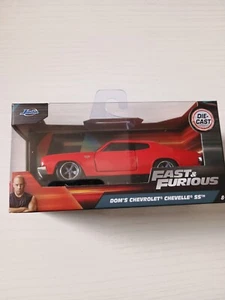 NEW Fast & Furious Dom's Chevy Chevelle SS 1:32 Diecast Model Car by Jada - Picture 1 of 6