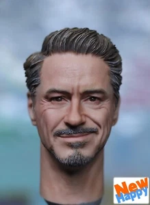 Pre-Sale Iron Man 1/6 Scale Hand-Painted Head Sculpture - Picture 1 of 8
