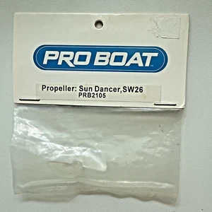 PROBOAT PROPELLOR FOR SUN DANCER, SHOCKWAVE 26 PRB2105 NEW OLD INVENTORY - Picture 1 of 4