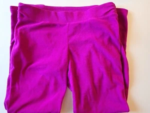 Girls Columbia Size XL 18/20 Fleece Leggings Pants Purple Full Length - Picture 1 of 11