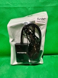 VicTsing VGA To HDMI Output 1080P HD Audio TV AV - Picture 1 of 6