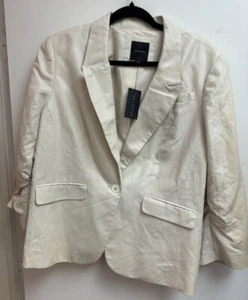 The Limited Blazer Sport Coat XXL Womens Linen Cotton NEW NWT - Picture 1 of 14