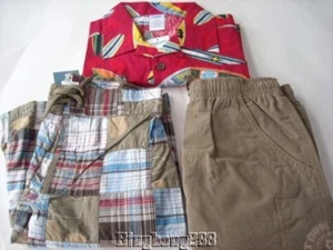 Gymboree SURF CAMP Red Surfboard Shirt & Shorts Boy Size 6 NWT - Spring Summer - Picture 1 of 12