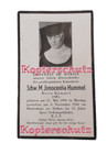 160733 RAR Orig Sterbebild BERTA HUMMEL Künstlerin Hummelfigur Totenzettel 1946
