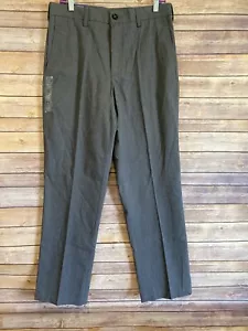 Croft & Borrow Easy Care Dress Pants Size 32 X 32 Mens Gray New NWT Flat Front - Picture 1 of 8