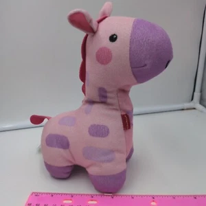 Fisher Price Pink Giraffe Baby Plush 2013 No Light No Sound - Picture 1 of 7