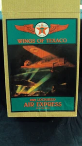 ERTL Wings Of Texaco 1929 Lockheed Air Express Red Aircraft Die Cast Stock #3801 - Picture 1 of 5