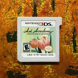 ART ACADEMY Lessons for Everyone Nintendo 3DS Authentic Tested - Picture 1 of 1