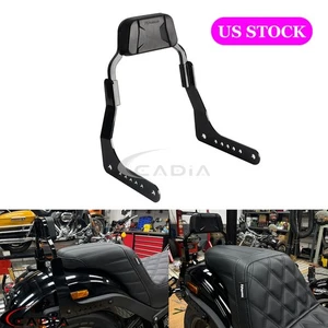 Passenger Sissy Bar Backrest For 2018-2025 Harley Softail Low Rider S FXLRS FXLR - Foto 1 di 14