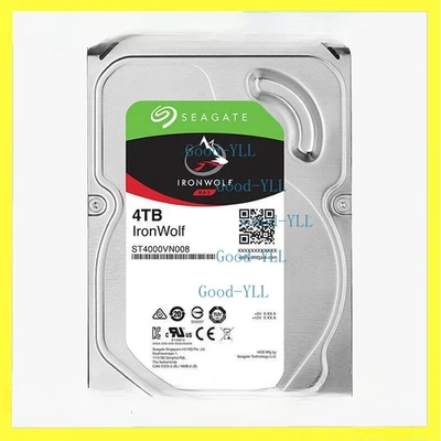 Seagate IronWolf ST4000VN008 4TB NAS 64MB 6Gb/s SATA 3.5" HDD Hard Disk Drive - Image 1 of 2