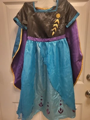 Vestido Disney Frozen Anna Elsa Niñas Talla 5/6 Foto 1 de 4