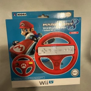 ATTACCO RUOTA RACING UFFICIALE HORI MARIO KART 8 WII U ROSSO MARIO - Foto 1 di 3