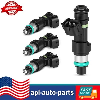 Juego 4 inyectores de combustible 16600-EN200 para Nissan Cube 1,8 L 2009-2014 Versa 2007-2012  Foto 1 de 4