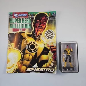 Eaglemoss DC Super Heroes Lead Figure Sinestro (#28) + Magazine - Green Lantern - Picture 1 of 10