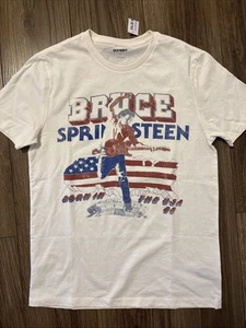 Old Navy Tee T-Shirt Graphic Band Bruce Springsteen Women's Men's Unisex Small S - Picture 1 of 6