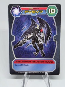 Digimon D-Tector BEELZEMON (BLUSTER MODE) Card 2002 Bandai, DT-64 MEGA, FV5V7 - Picture 1 of 10