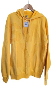 Moschino Swim Yellow Hoodie Track Top Sz L Unisex BNWT RRP £300 - Picture 1 of 6