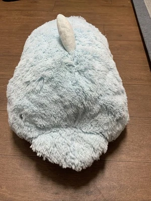 Brinquedo de pelúcia Pillow Pets Originals Blue Dolphin Squeaky 2010 18” azul Lovey - Imagem 1 de 4