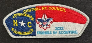 BOY SCOUT BSA CENTRAL NORTH CAROLINA CATAWBA OA 459 2022 CSP FLAG DONOR FOS - Picture 1 of 2