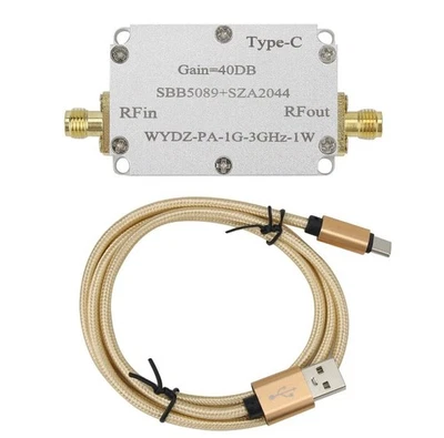 SBB5089+SZA2044 Microwave RF Power Amplifier 1G-3GHz 40DB WYDZ-PA-1G-3GHz-1W - Image 1 of 4