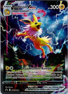Jolteon VMAX Promo SWSH: Sword & Shield Promo Cards SWSH184 NM - Image 1 of 2