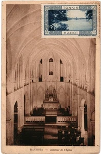 CPA Carte Postale Viêt-Nam Rachgia Intérieur de l'église VM100724ok - Picture 1 of 2