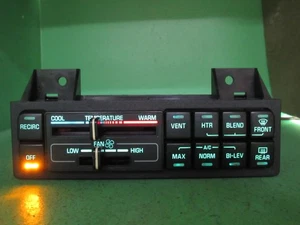 16214474 95-99 LESABRE 95-96 PARK AVE AC MANUAL CLIMATE TEMP CONTROL REBUILT 699 - Picture 1 of 8