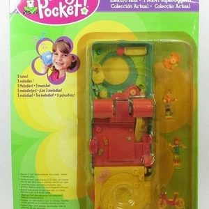Reproductor de discos vintage Polly Pocket Trendy Tronics 2000 - Imagen 1 de 3