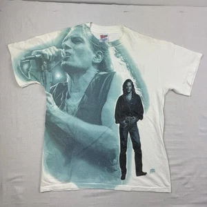 Camiseta De Colección Michael Bolton Gira Mundial Adulto Grande Blanca 1994 Banda Camiseta Años 90 - Imagen 1 de 17