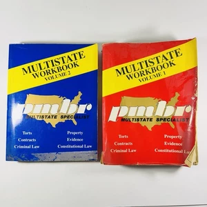 Multistate Workbook pmbr Multistate Specialist Volume 1 & Volume 2 1999 - Bild 1 von 5