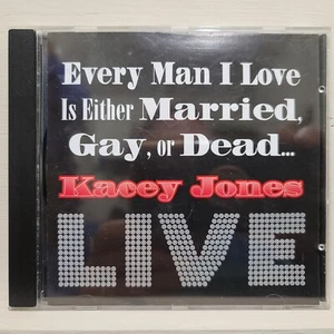 Every Man I Love Is Married Gay or Dead... LIVE by Kacey Jones (CD) Scratch-Free - Picture 1 of 2