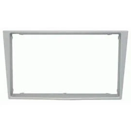 Marco Montaggio Radio Auto 1din Opel Astra G, Corsa, Vectra, Grigio Chiaro - Immagine 1 di 1