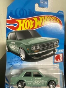 2021 Hot Wheels ‘71 Datsun 510 J-Imports 4/10 (BBGTB02) - Picture 1 of 2