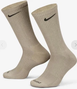 NIKE DAILY PLUS CALZE DA ALLENAMENTO UOMO AMMORTIZZATE CONFEZIONE DA 3 CREW TAGLIA XL SX6888-915 - Foto 1 di 4