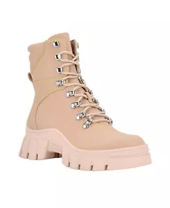 Guess Para mujer Hearly Lug Suela Senderista Bota Modelo de Piso Revisa Fotos Talla 6M B4HP - Imagen 1 de 7