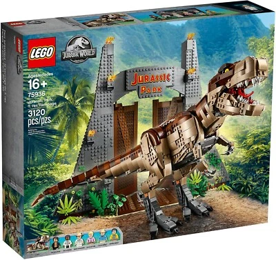 LEGO JURASSIC WORLD 75936 - JURASSIC PARK: La Furia Del T. Rex Nuevo Exclusivo - Imagen 1 de 4
