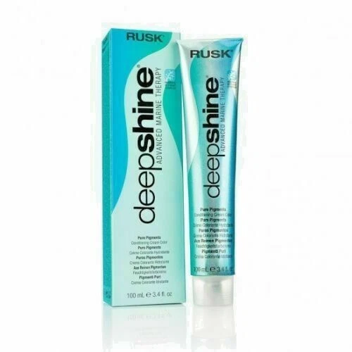 Tinta de cabelo profissional RUSK DEEP SHINE Advanced Marine Therapy 3,4 oz - Imagem 1 de 1